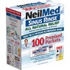 NeilMed Sinus Rinse Premixed Refill Packets 100 Each (Pack of