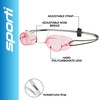 Sporti Antifog Swedish Goggle + Bungee Strap (Pink Lens)