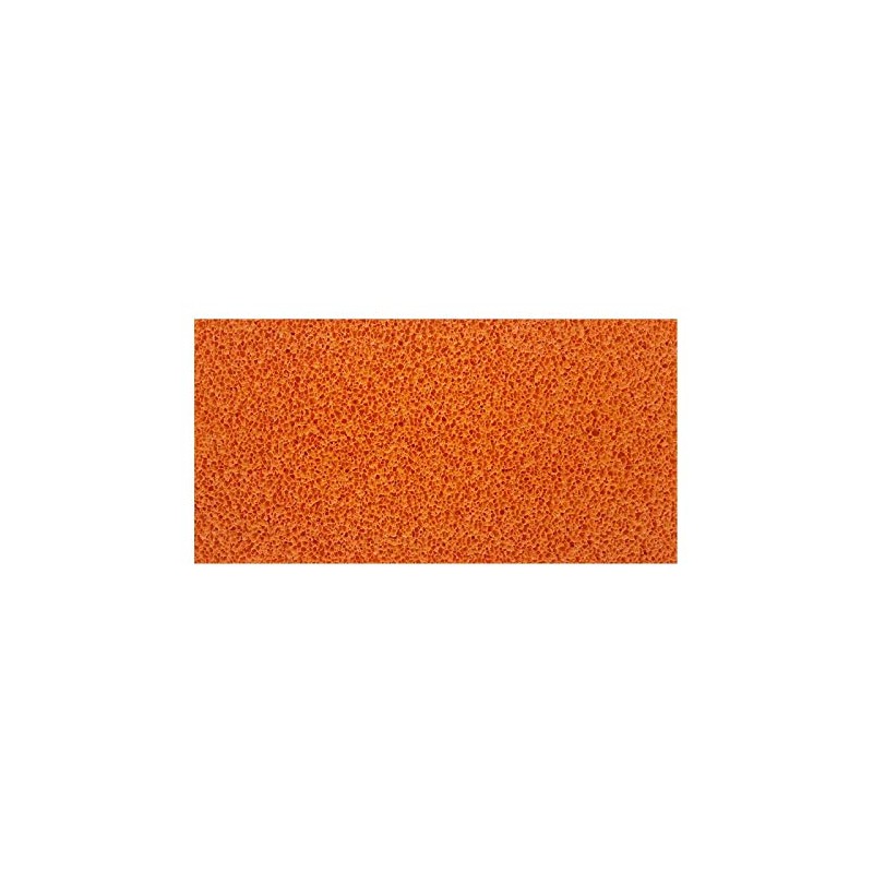 Orange Soft Rubber 18mm Sponge Float 280 x 140mm Plastering,