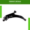 SCITOO 10pcs Suspension Kit Front Lower Control Arm Front Inner