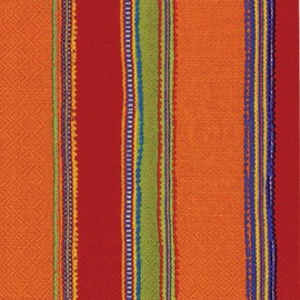 Ideal Home Range 20-Count 3-Ply Paper Cocktail Napkins, Red Habanera