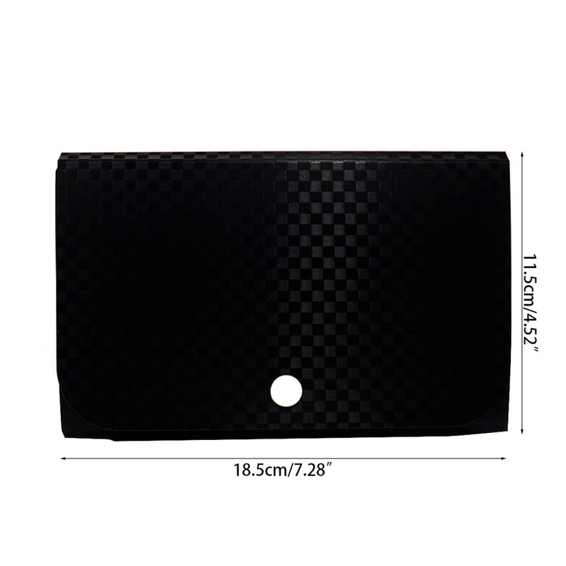 MinnowXY Small File Wallet Receipt Folder Accordion Folder 7-Layer 13-Layer