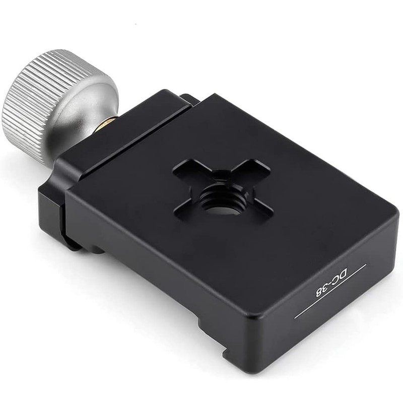 DC-38 Clamp for Camera Quick Release Plate Adjustable Solid Aluminium