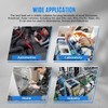 Multimeter Test Leads Kit 104PCS Multimeter Leads Kit Multi Function