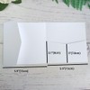 MillaSaw 25 x White Matte Wedding Invitation Cards 15cm x