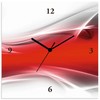 ARTLAND T9IM Wall Clock without Ticking Noises Aluminium Quartz Clock