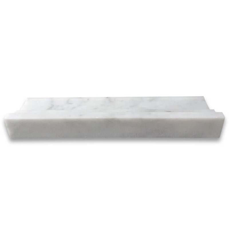 Stone Center Online C02P Carrara White Marble Large Cap Crown