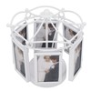 Rotating Photo Display Frame Multifunctional Removable Stable Metal Desktop Photo