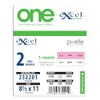 8.5 x 11 Excel One Carbonless Paper, 2 Part Reverse