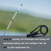 9KM DWLIFE Fishing Rod Tip Eyes Repair Kit Stainless Steel