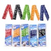 Ice Cooling Scarf Ice Scarf (Amoeba) Green 10ea