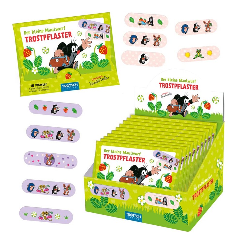 Trötsch The Little Mole Plaster Set Comfort Plaster: Children's Plaster