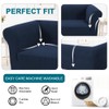 Turquoize Stretch Chesterfield Sofa Covers for Living Room Soft Sofa
