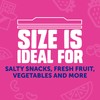 Ziploc Snack Bags with EasyGuide Texture, Small Plastic Storage Bags