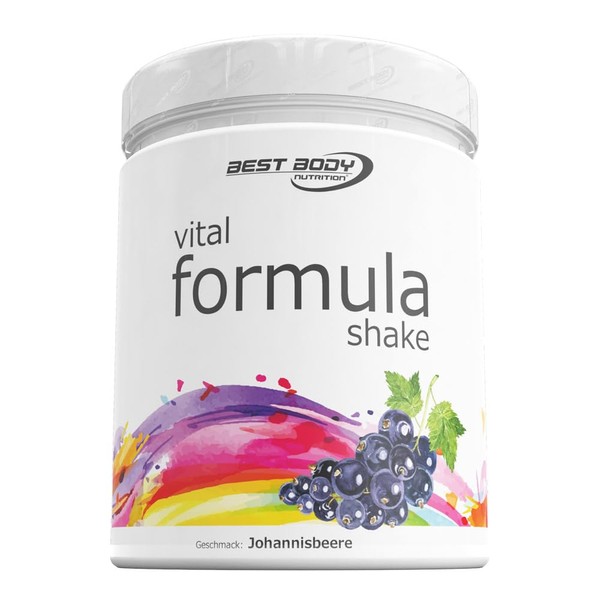 Best Body Nutrition Vital Formula Shake Johannisbeere, 500 g