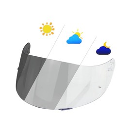 BSTOP K1 Face Shield Uv-Protected for AGV K1, K1S, K3SV, K5, K5S Helmet Shield Visor Windshield (Photochromic-Day and Night)