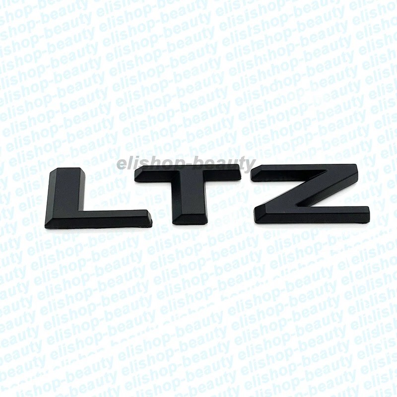 General Motors 2019-2023 Matte Black Silverado LTZ Z71 Emblem Nameplate