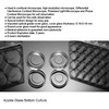 Sterile 6 Well Glass Bottom Cell Culture Plate - Glass