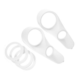 ULTECHNOVO 1 Pair Car Speaker Bracket for Diy Retrofit Durable Frequency Divider Mounting Spacer for Vehicles