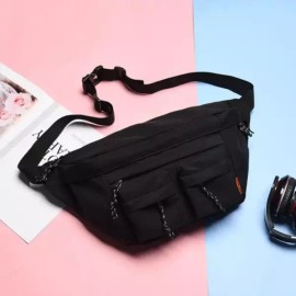 데일리 바디 크로스 백 고등 대 학생 가방 블랙 남자 크로스백 남성 옆으로매는 대학생 Daily Body Cross Bag High School Student Backpack Black Men's Crossbody Side Bag for College Student