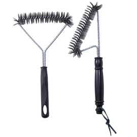 2 Pack Air Fryer Cleaning Brush | Small Grill Brush for Deep Cleaning | Air Fryer Cleaning Kit with Durable Stainless Steel Bristles for Kitchen, BBQ, and Cooking Surfaces