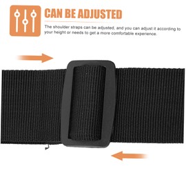 OHPHCALL Adjustable Ski Strap for Outdoor Snowboard Harness Comfortable Carrying Solution