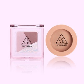 3CE [3CE] (2 Types) Color Grid Eyeshadow + Face Blush - 06 Flame Flicker/KINDA SHY / [3CE] (2종) 컬러 그리드 아이섀도우+페이스 블러쉬 - 06 Flame Flicker/KINDA SHY