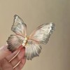 Inateannal Lace Butterfly Barrette Hair Clip Boho Lace Butterfly Hairpin