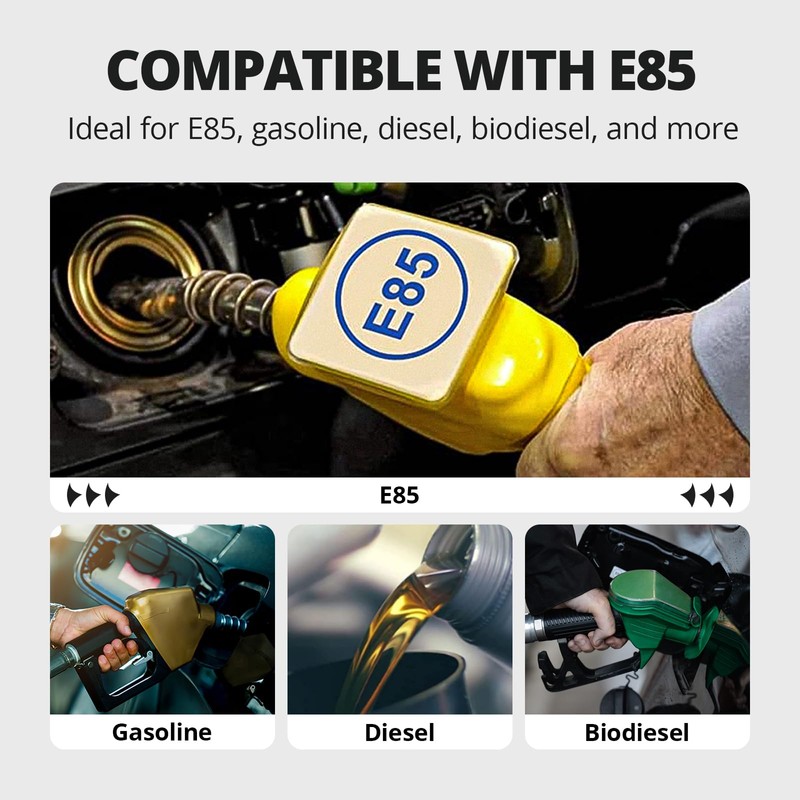 EVIL ENERGY Conductive 6AN PTFE Fuel Line Hose, Antistatic E85