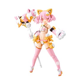 Kotobukiya Megami Device PUNI☆Mofu Mao, Total Height: Approx. 5.3 inches (135 mm), 1/1 Scale Plastic Model