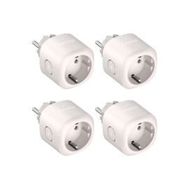 Wlan Steckdose mit Strommessung Nooie, Alexa Smart Steckdose,Smart Home WiFi Steckdose Kompatibel mit Alexa & Google Home,Alexa Zubehör Zeitschaltuhr,Smart Life&Tuya App,Nur 2.4Ghz, 10A