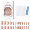 Viantino Nude Pink Gradient Gel Nail Tips 24p Set 25BRS293, 1 Set, NO 1 / 비앙티노 누드핑크 그라데이션 젤네일 팁 24p 세트 25BRS293, 1세트, NO 1