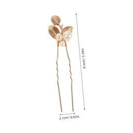 Baluue 5pcs Vintage Hairpins Leaf Design Handmade Hair Accessories for Weddings Parties and Everyday Use Elegant Bridal Headpieces for Women