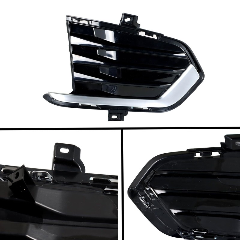 Nurniacl 1 Pair Front Bumper Fog Light Cover Left and
