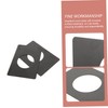 Outanaya 2pcs Door Repair Kit Stainless Steel Plate Door Reinforcement