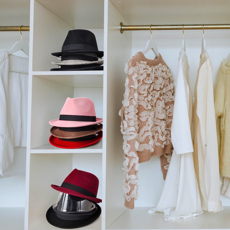 LADYBRO 20Pcs Trilby Fedora Hat Holder, Protect Shape, for Straw