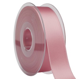 035 Swiss Satin Swiss Satin Ribbon, 1" x 27 yd, Dusty Rose