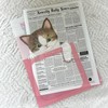 Gakken Stayful Clear Holder, Cat Hara Stationery, A4, Pocket File,