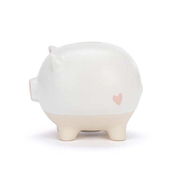 DEMDACO Learn to Save, 5 x 4 Inch Ceramic Stoneware