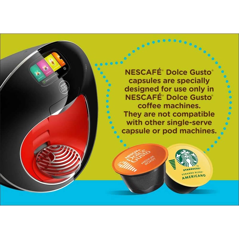 Nescafe Dolce Gusto Pods, Skinny Cappuccino, 16 capsules, Pack of