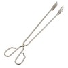 SAUVIC 04468 35 cm 18/8 Stainless Steel Tong with Scoop