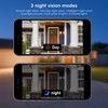 1080P Wifi PTZ Camera 8 Lights Nigh Vision IP66 Waterproof