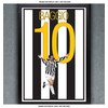 Roberto Baggio Poster - Juventus Art
