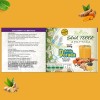 Golden Milk Leche Dorada Vegana, Cúrcuma Y Jengibre 500g