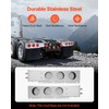 VEVOR Stainless Steel Mud Flap Hangers with Light Cutouts, 2-1/2"