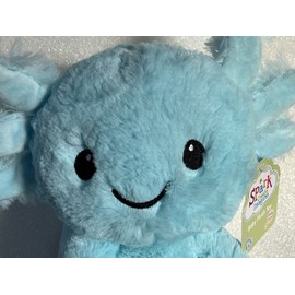 SPARK Blue Axolotl  Plush Toy Spark Create Imagine 9" Stuffed Animal Rattle New