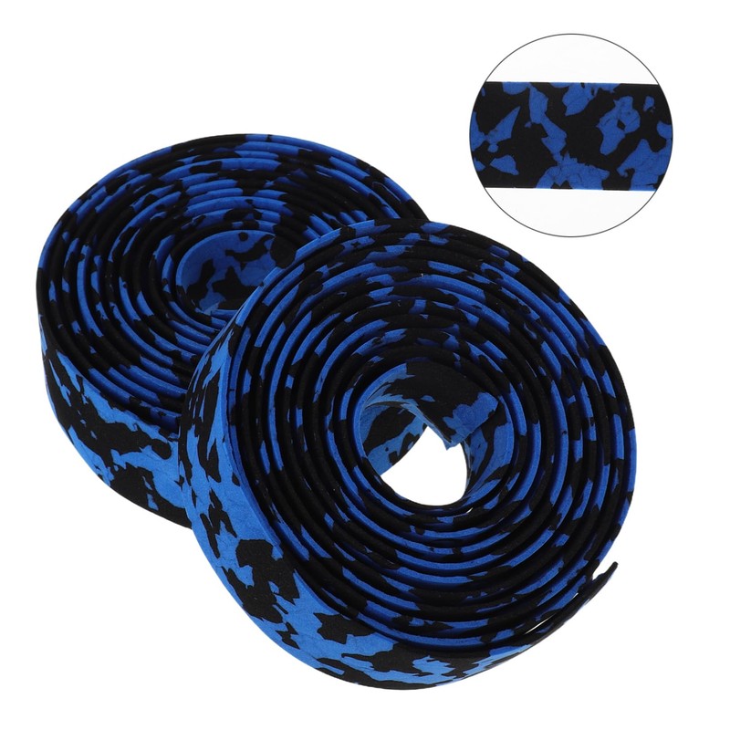 Totority 8pcs Camouflage Bicycle Handlebar Tape Friction Resistant Non Slip