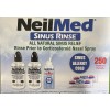 NeilMed Sinus Rinse Kit 250 Premixed Packets + 2 Bottles