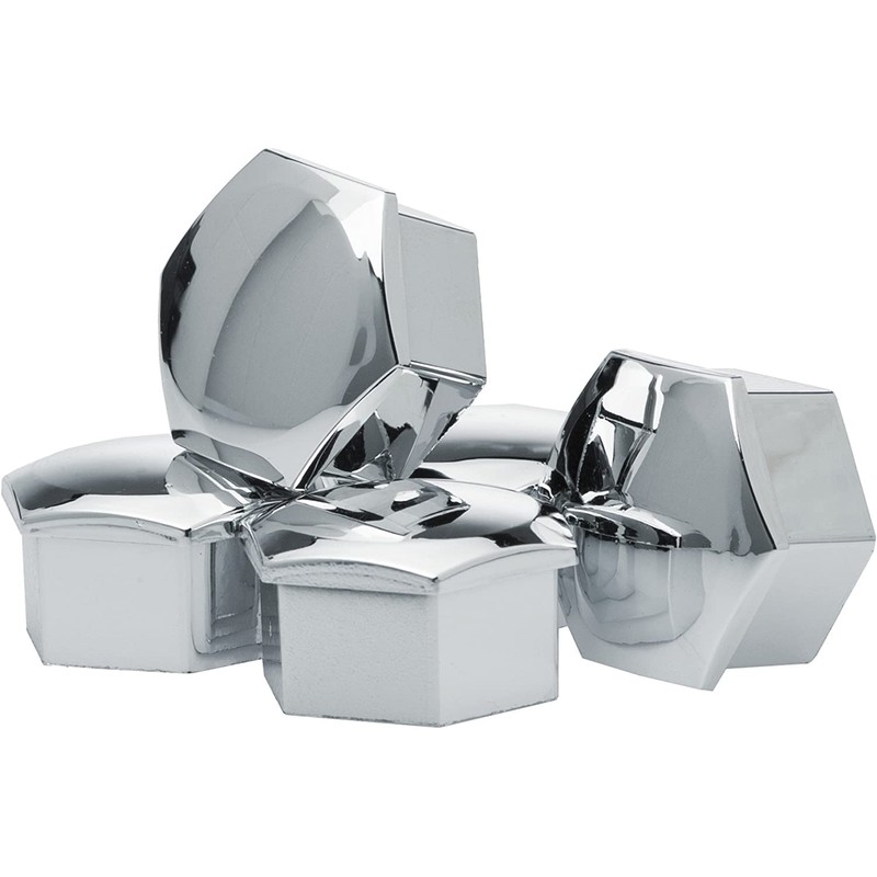 Simoni Racing CBC/17 Universal Bolt Caps, Chrome