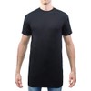 Have It Tall Men's Extra Long Blend T Shirt Black